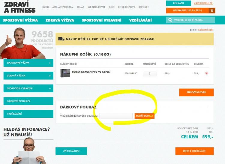 Zdraviafitness slevové kupóny a slevové kódy
