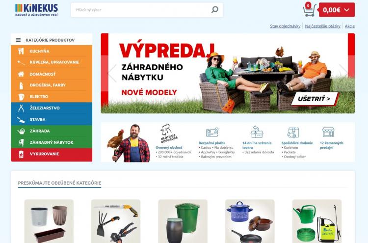 Kinekus zľavové kódy a zľavové kupóny
