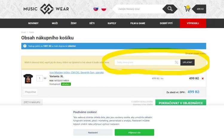 Musicwear slevové kupóny a slevové kódy