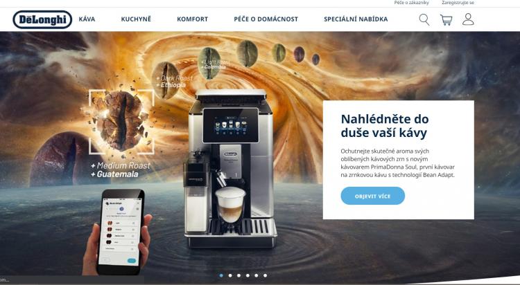 Delonghi slevové kupóny a slevové kódy