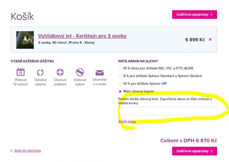 Zazitky slevové kupóny a slevové kódy