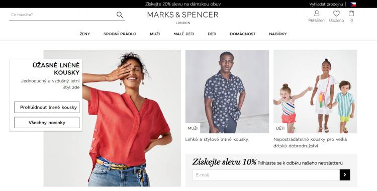 Marksandspencer slevové kupóny a slevové kódy